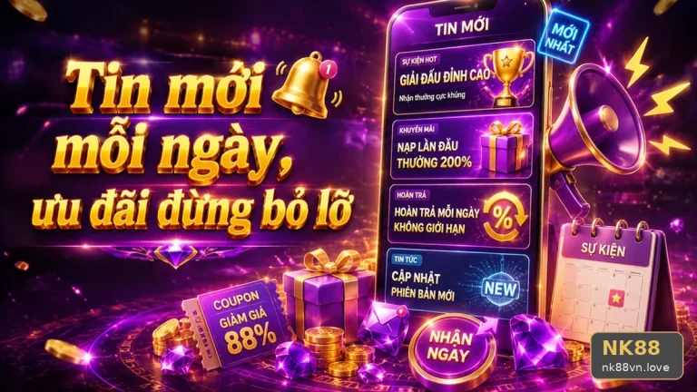 Khuyến Mãi NK88 Tại nk88vn.love: Đọc Chi Tiết Giao Diện Tin Mới, Ưu Đãi Và Điều Kiện Nhận Thưởng – Góc Tiếp Cận Thân Thiện Về Hướng Dẫn Xác Minh Tài Khoản, Bảo Vệ Thông Tin Cá Nhân